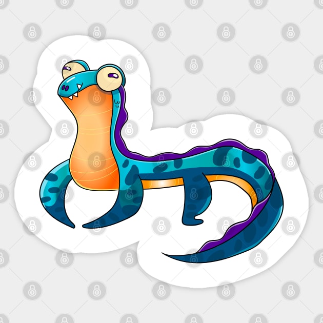 Salamander Sticker by nataliia_shat